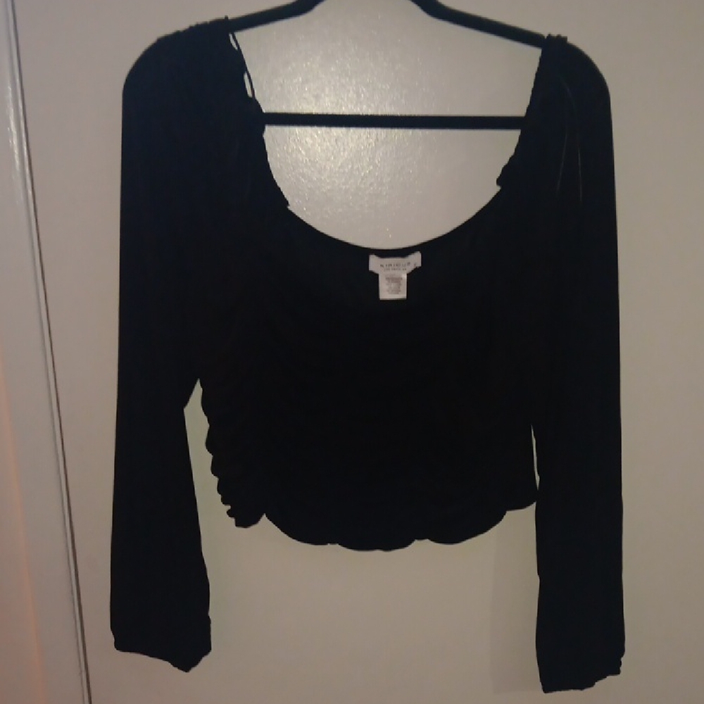 Chic Black Women's Blouse